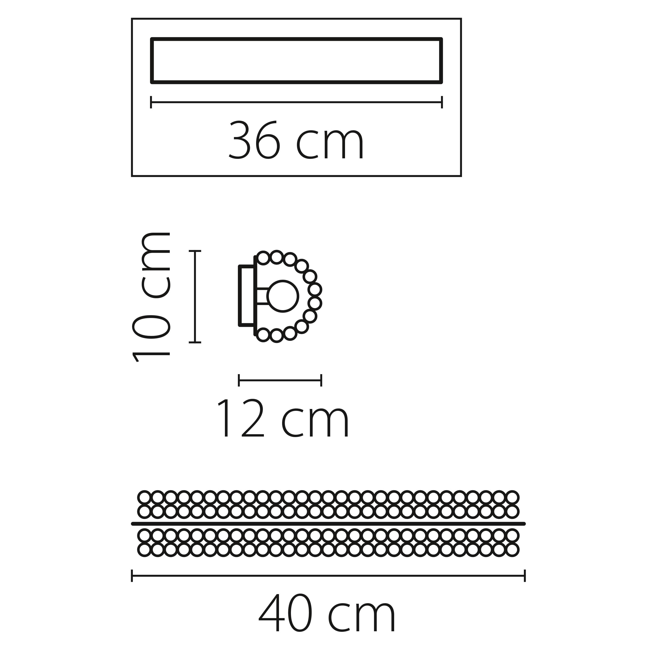 Lightstar Светильник настенный Monile Lightstar 704634 — миниатюра 2