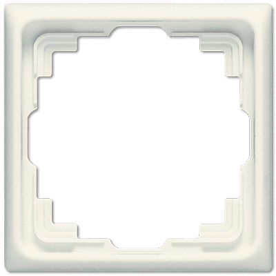JUNG Рамка для инсталляции в кабельных каналах, однократная слоновая кость CD581KW