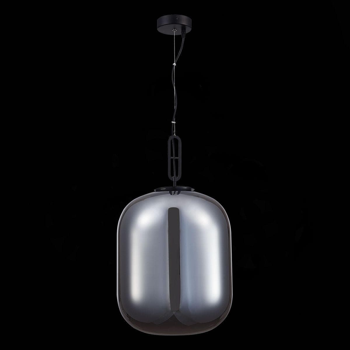 ST Luce SL1050.713.01 Светильник подвесной Черный/Дымчатый E27 1*40W — миниатюра 3
