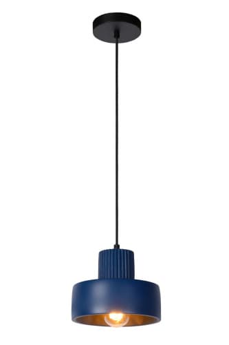 Lucide OPHELIA Светильник подвесной Ø 20 cm 1xE27 Blue 20419/20/35