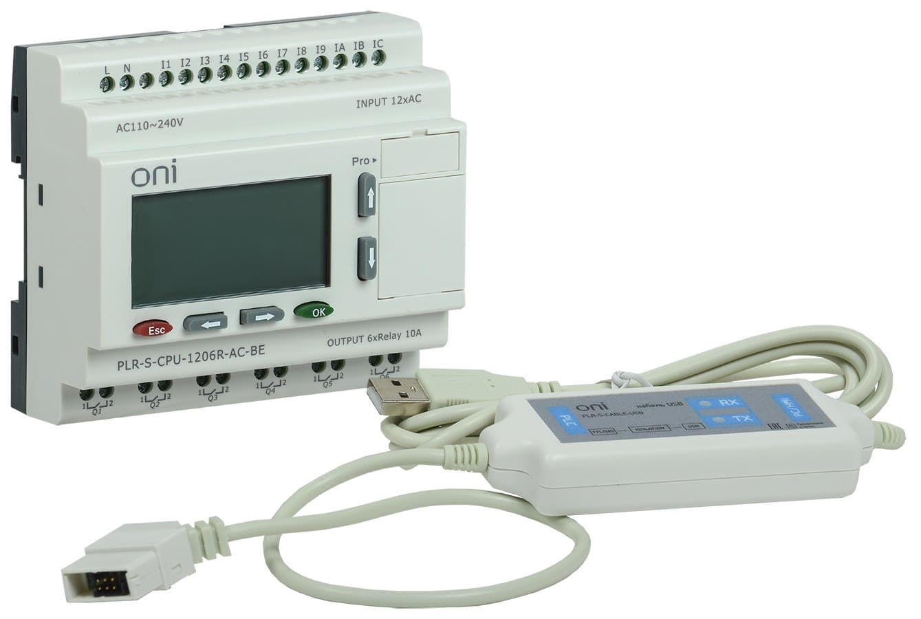 IEK ONI Логическое реле PLR-S. Стартовый набор 220В AC
