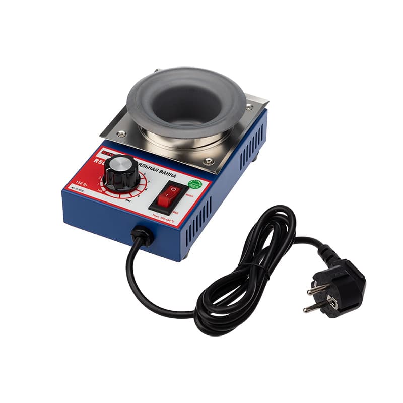 Паяльная ванна , модель R50F, 150 Вт, ø 50 мм, 200-480 °C, бессвинцовая Rexant 09-9230