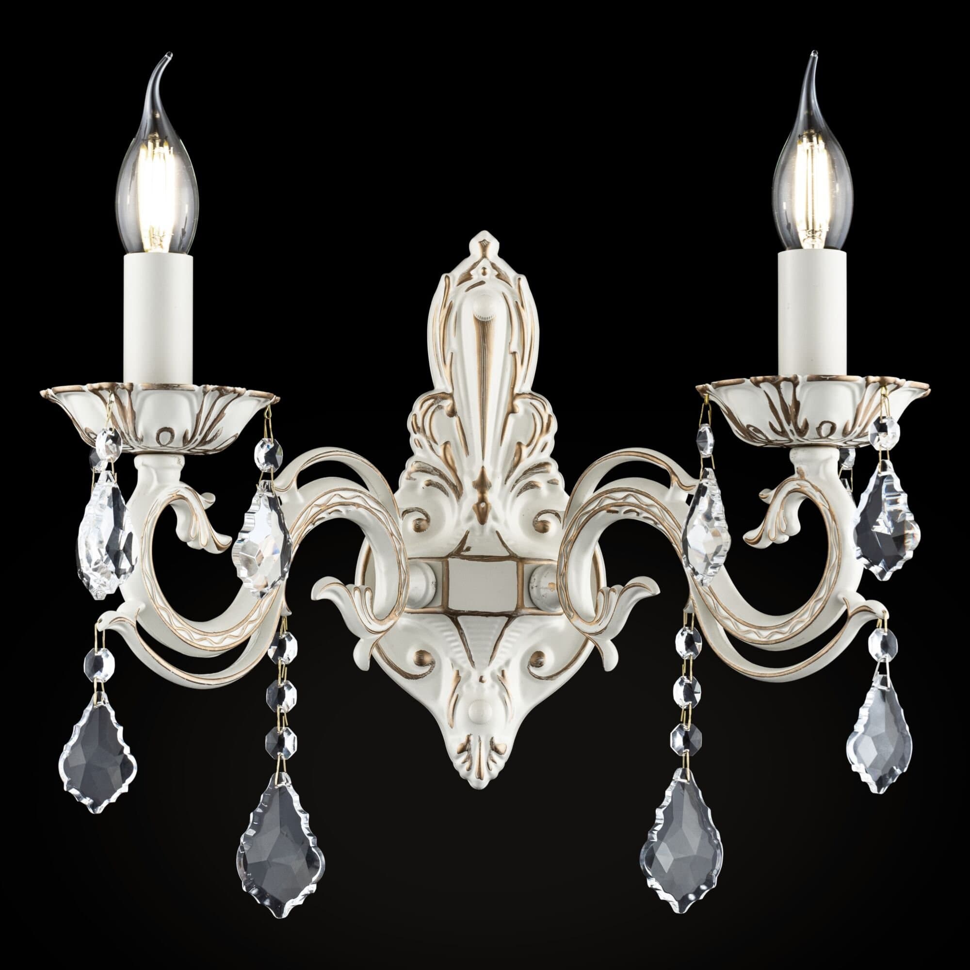 Maytoni Elegant Bronze Бежевый Бра 2xE14 60W ARM245-02-W — миниатюра 3