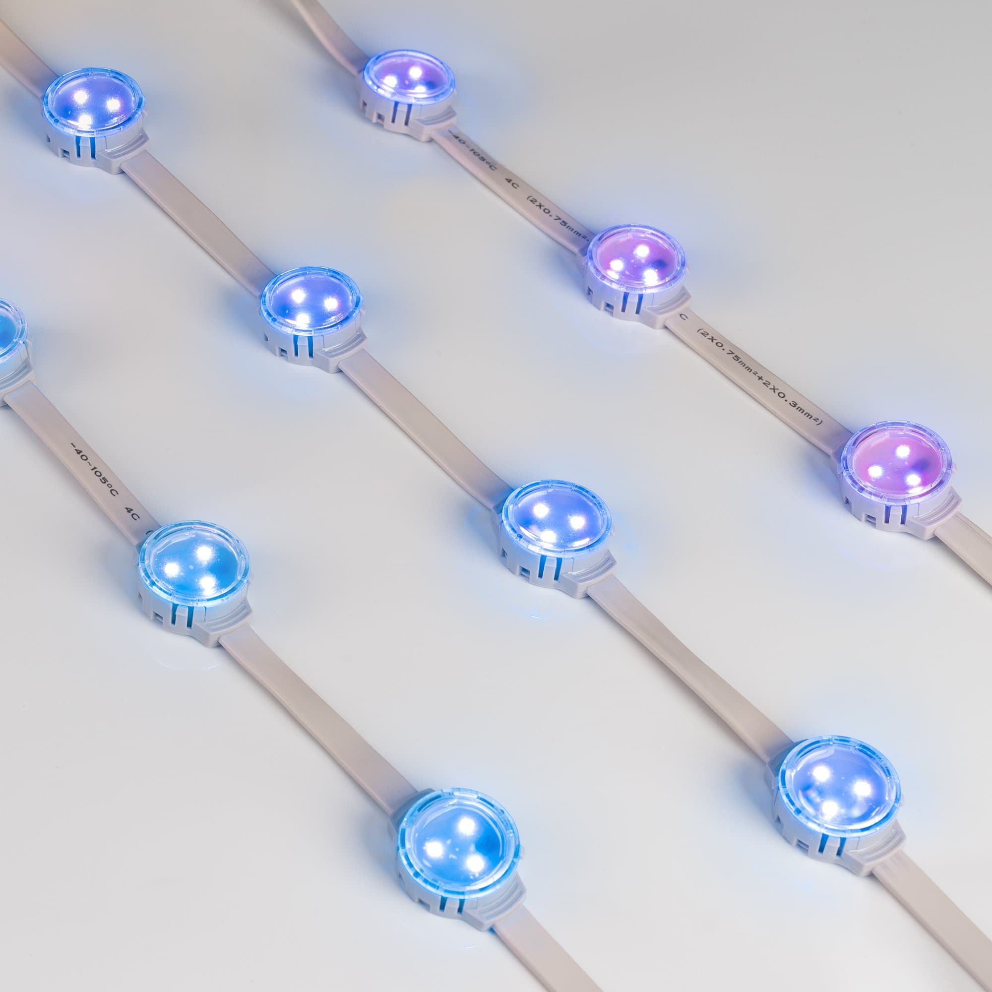 Arlight Модуль управляемый SOLEX-SPI-3535-3-12V RGB 120deg (D30x16mm, 0.75W, IP67) (-) 029240 — миниатюра 6