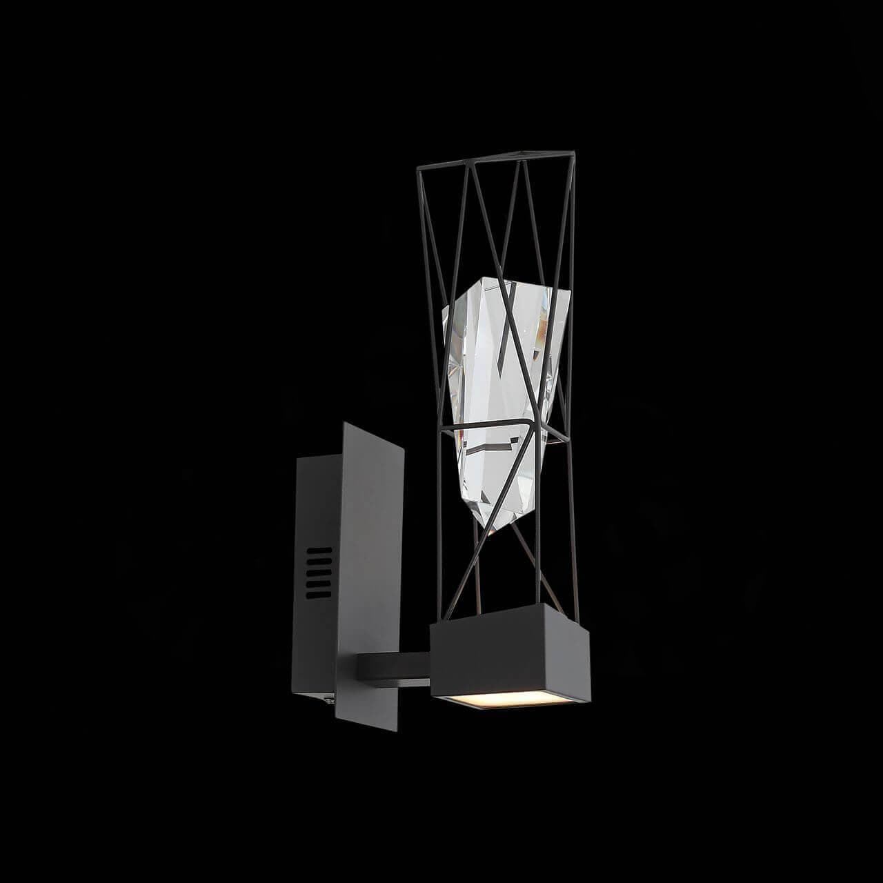 ST LUCE SL815.301.01 Бра Серый графит/Серый графит, Прозрачный LED 1*8W — миниатюра 3