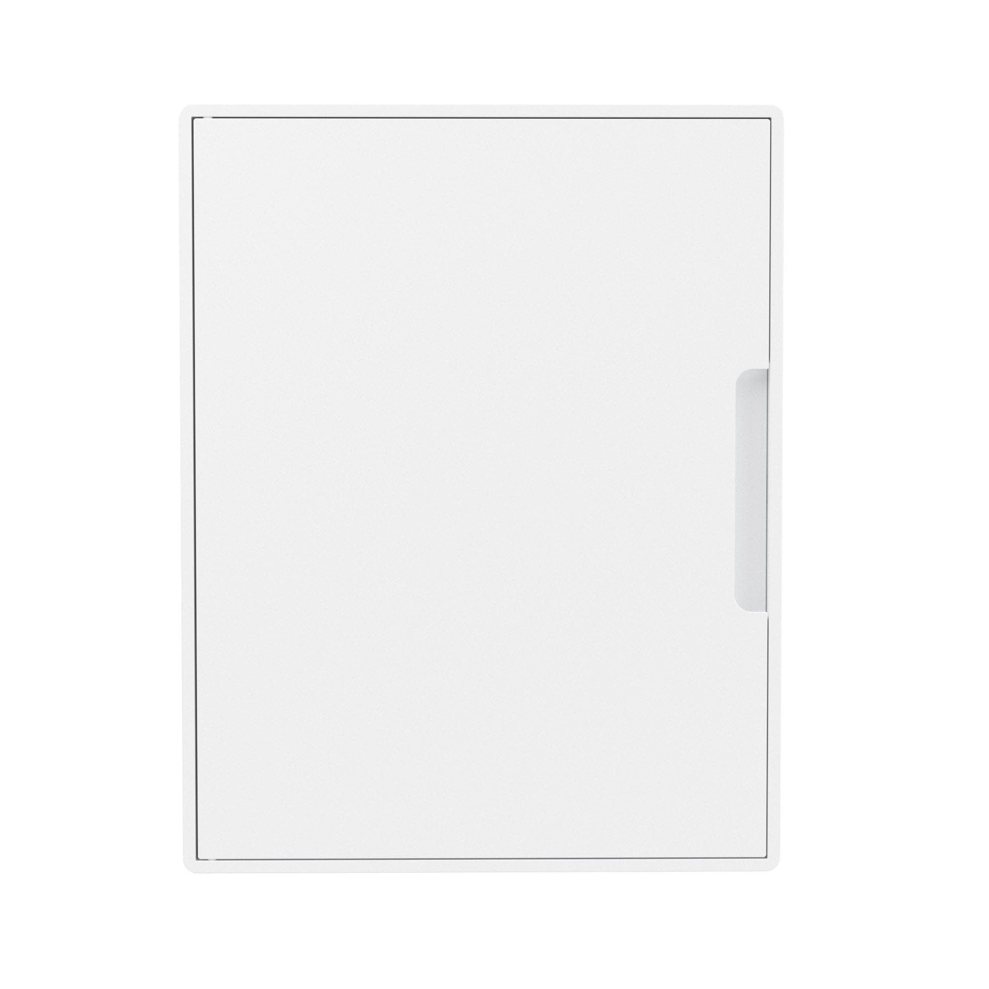 Щиток 24 мод настенный FRAME, белый, с белой дверцей, с 4 шинами PEN (2шт на 8 отв. и 2шт на 6 отв) — миниатюра 2
