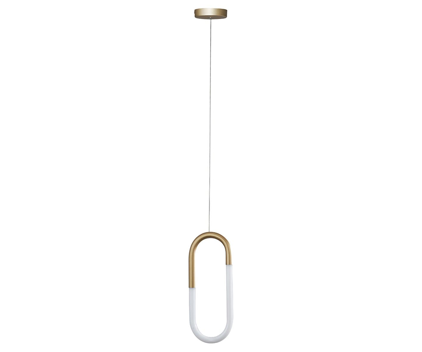 Kink Light Подвес Канто золото d14 h236 Led 12W (3000K)