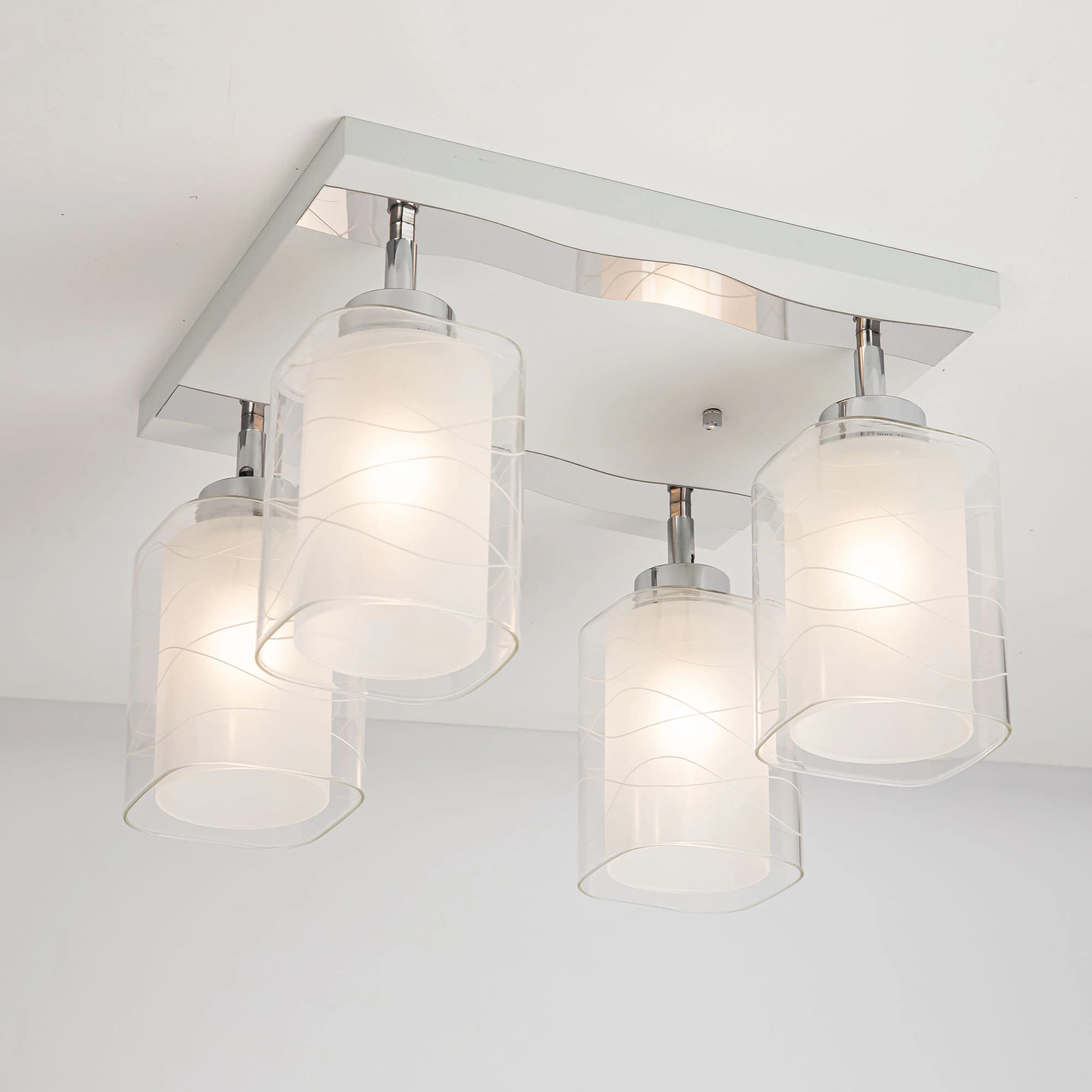 Citilux CL160141 Прима Белый+Хром Светильник Люстра — миниатюра 2