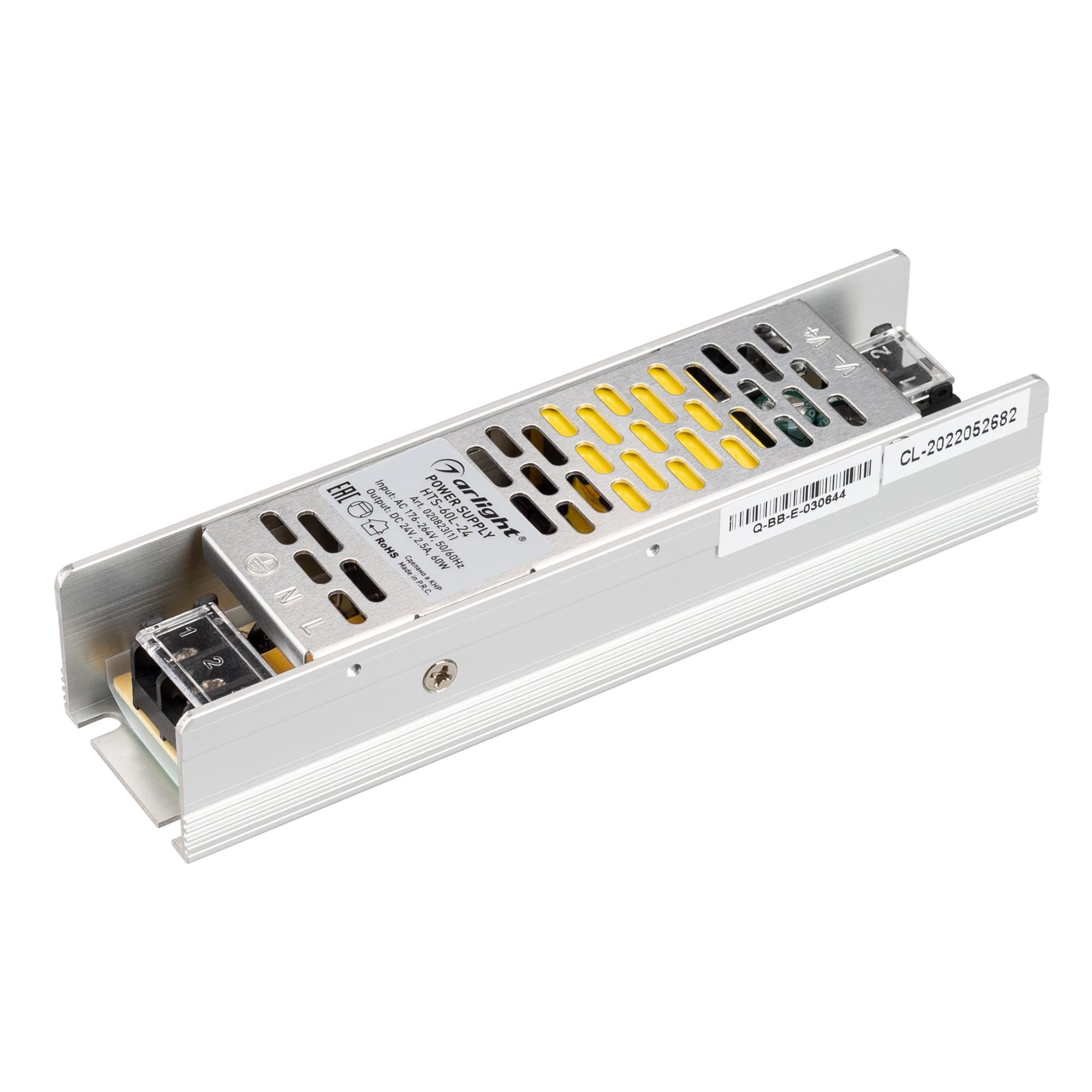 Arlight Блок питания HTS-60L-24 (24V, 2.5A, 60W) (IP20 Сетка, 3 года) 020823(1) — миниатюра 1