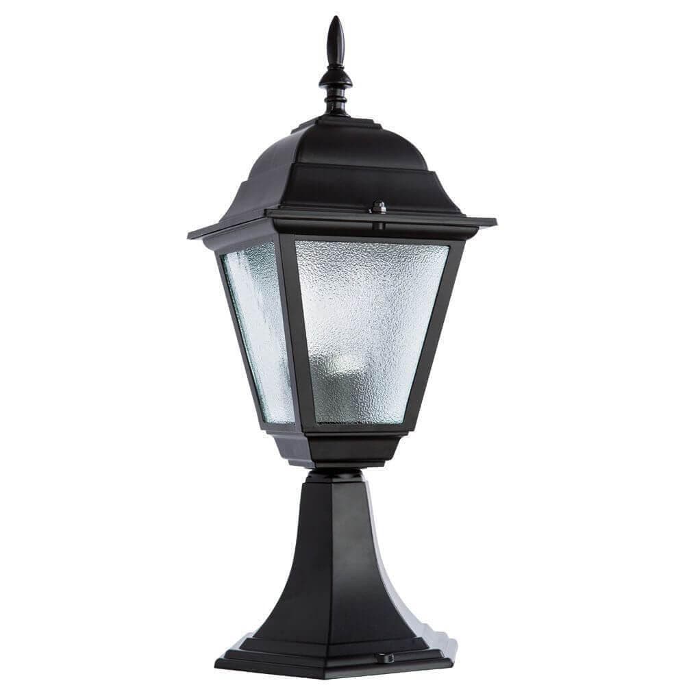 Arte Lamp Bremen Черный/Белый Светильник уличный наземный 1x60W E27 A1014FN-1BK — миниатюра 1