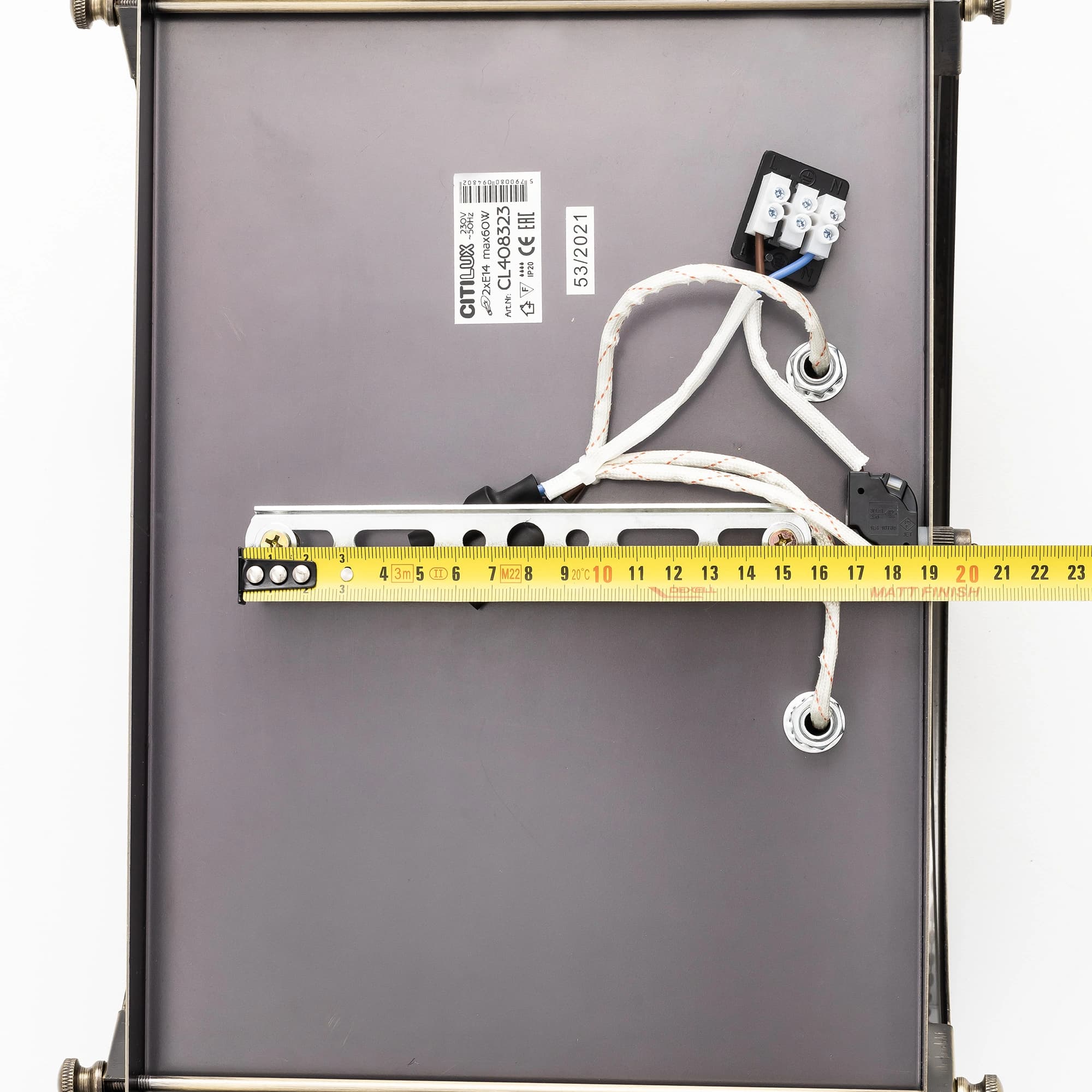 Citilux CL408323 Версаль Бронза Светильник Бра — миниатюра 6
