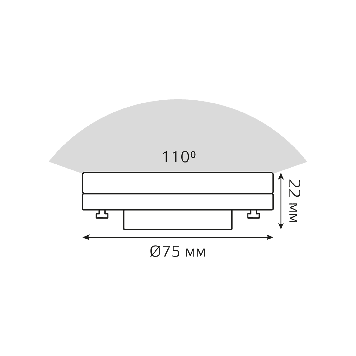 Gauss Лампа Basic GX53 11,5W 1095lm 3000K LED 20849112 — миниатюра 5