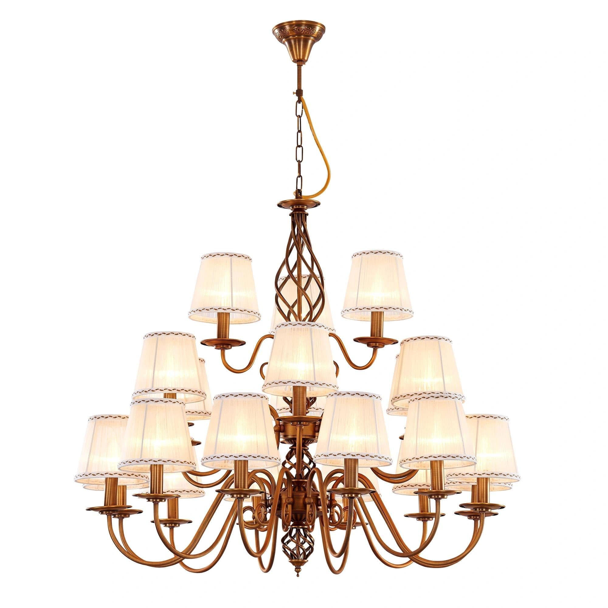 Citilux CL427251 Ровена Бронза Мат. Светильник Люстра