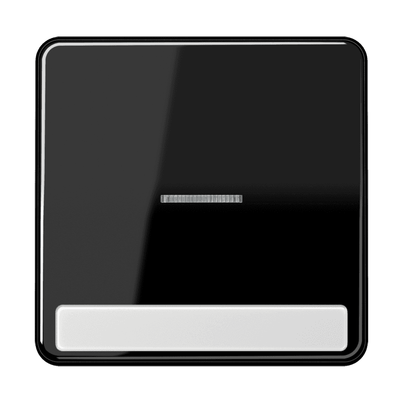 JUNG CD 500/CD plus Черная Клавиша 1-ая с/п с полем для надписи CD590NAKO5SW
