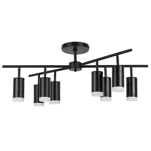 Lightstar LR7283780 Люстра RULLO 8х50W GU10 ЧЕРНЫЙ (571728+214437-8+202430-8), шт