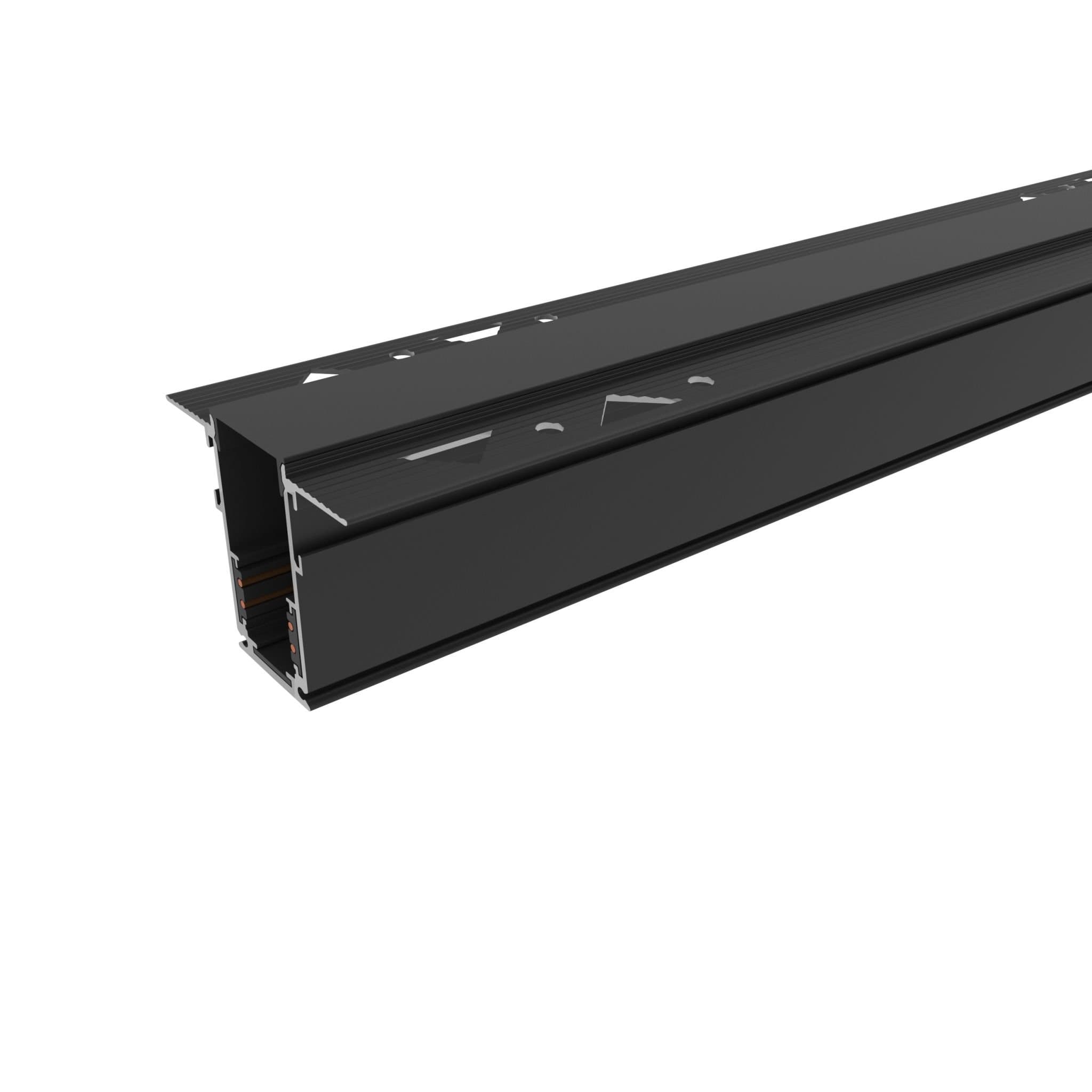 Elektrostandard Slim Magnetic Шинопровод встраиваемый (черный) (2м) 85087/00 a057187 — миниатюра 3