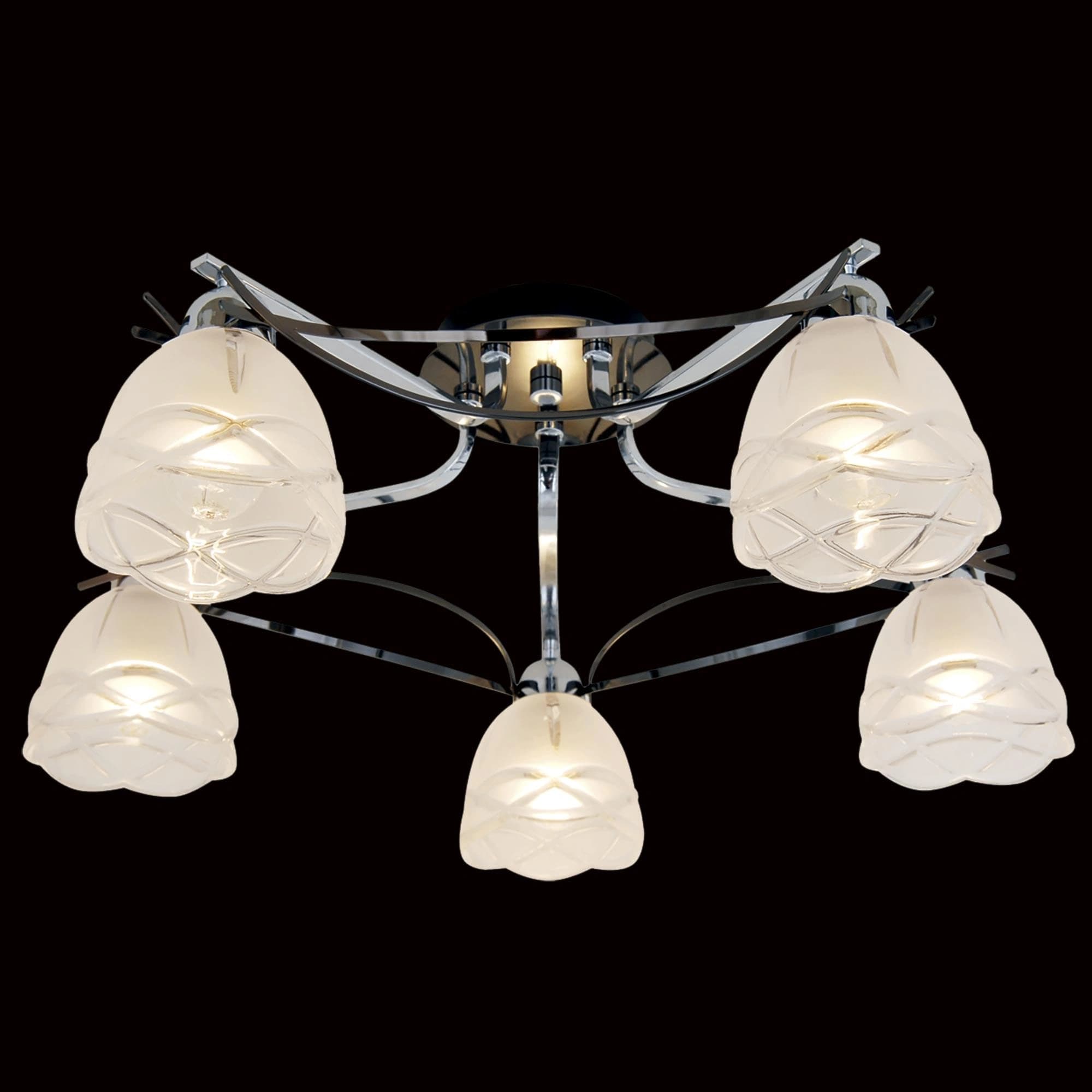 Citilux CL147151 Сандра Черн.Хром+Хром  Светильник Потолоч. — миниатюра 2