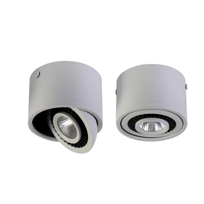 Favourite Reflector Белый Светильник потолочный 85-265V, 4000-4200K, 560 Lm, Ra>80, 1*LED*7W, IP21 1775-1C