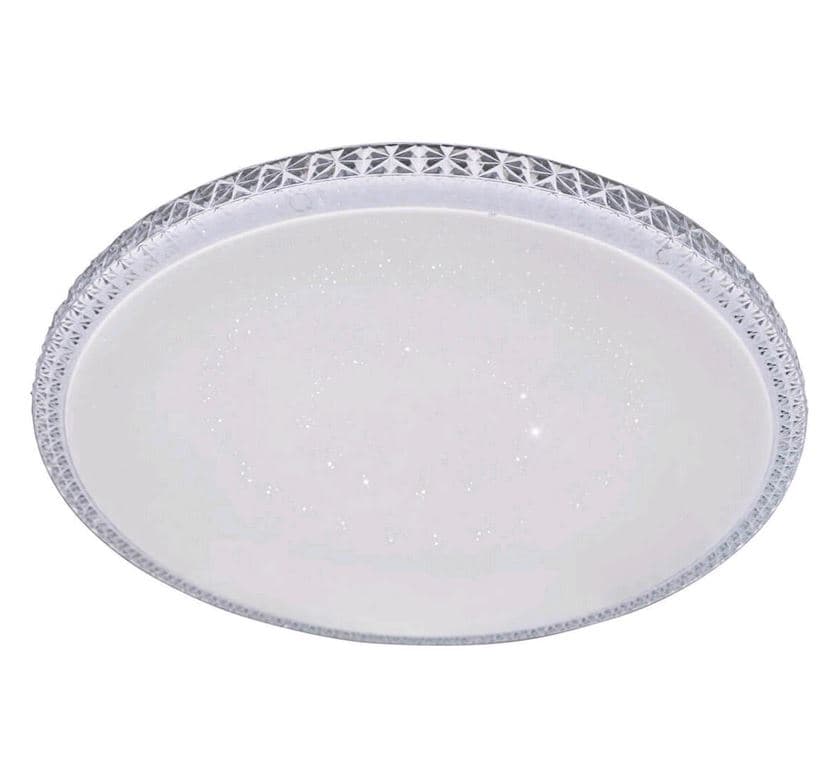 Kink Light 074148 Светильник диммируемый Эста белый h9,5 d50 Led 72W (3000-6000K) с пультом ДУ