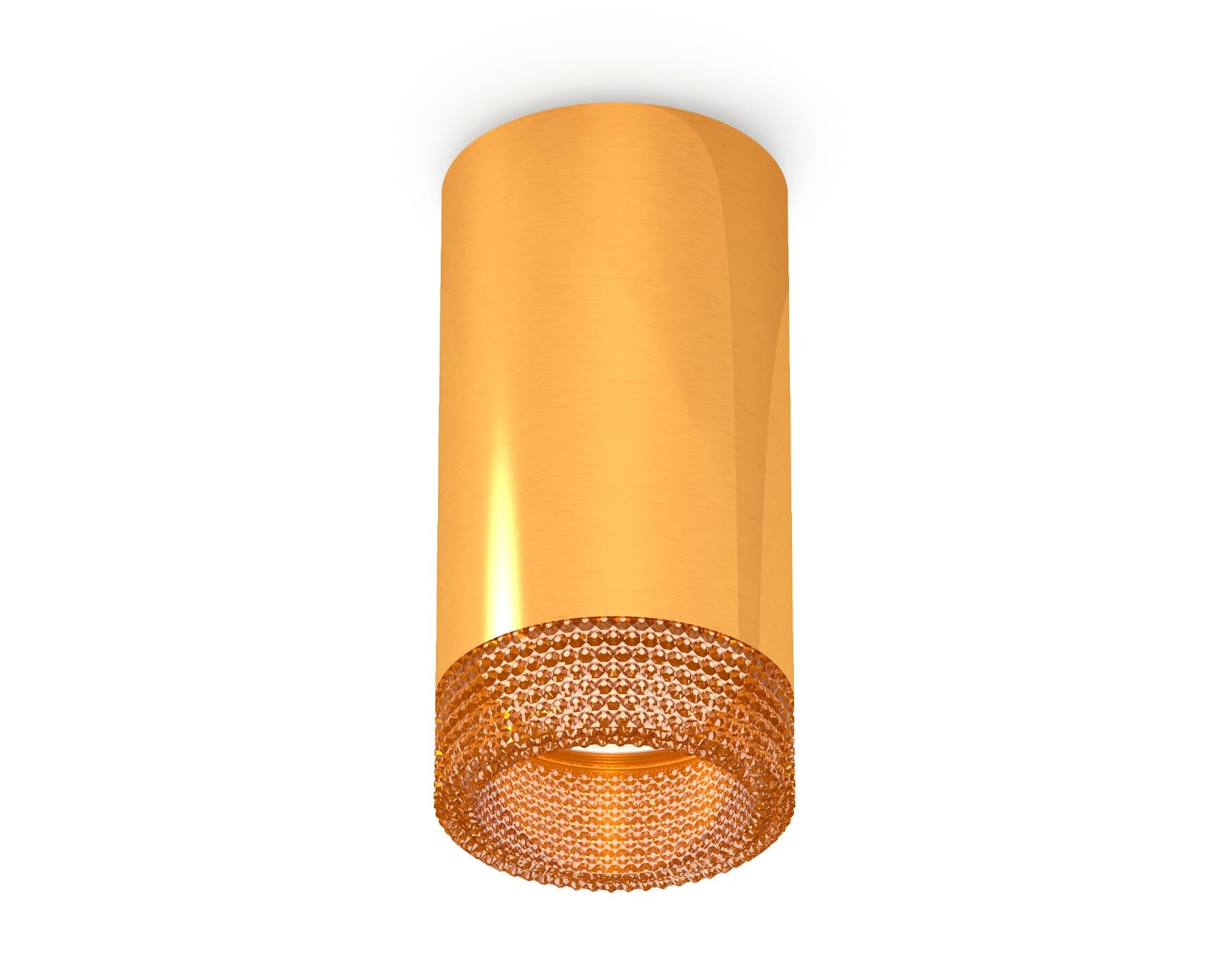 Ambrella Комплект накладного светильника XS6327010 PYG/CF золото желтое полированное/кофе MR16 GU5.3 (C6327, N6154) — миниатюра 1