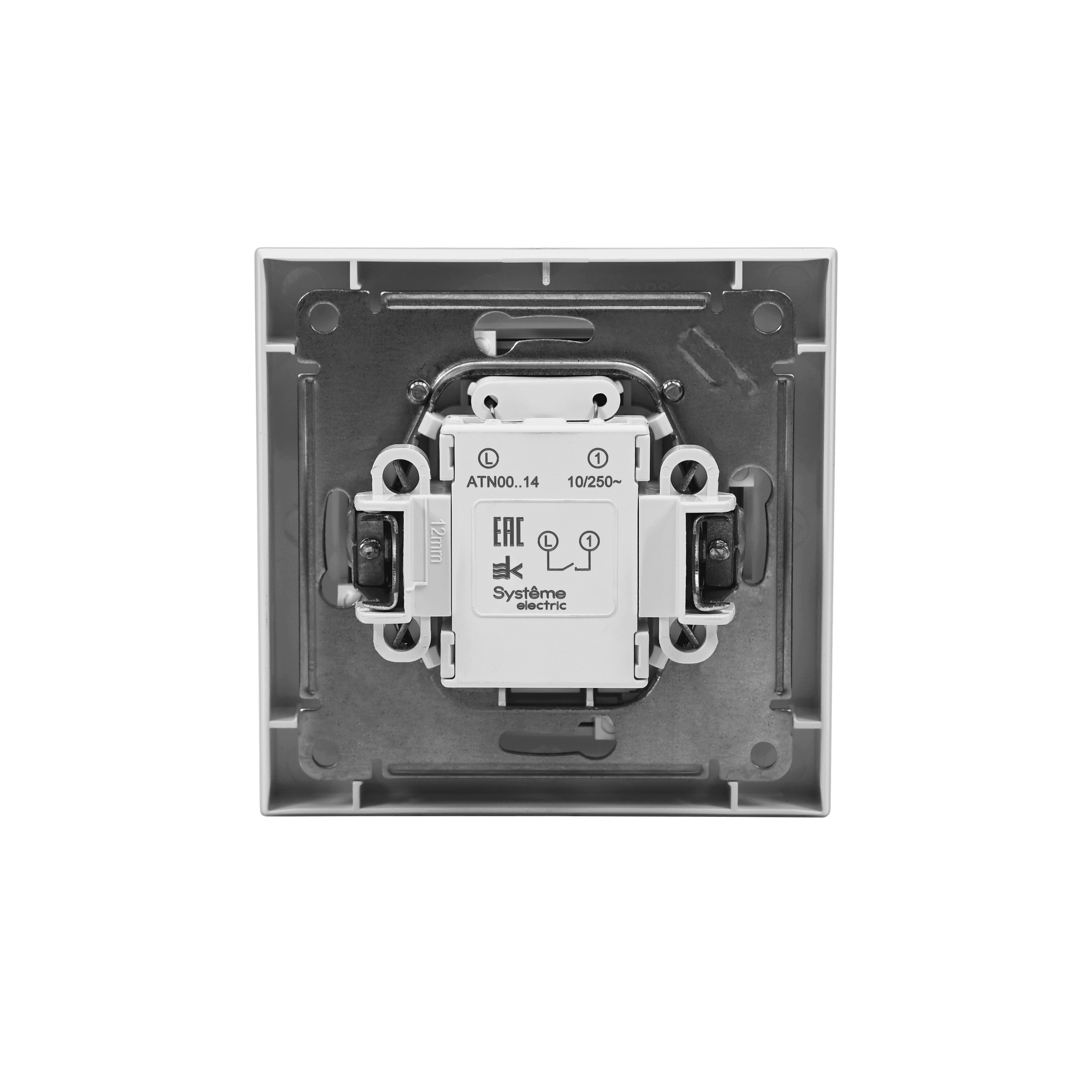 Systeme Electric AtlasDesign Белый Выключатель карточный с подсветкой, 10А, без задержки отключения, механизм — миниатюра 5