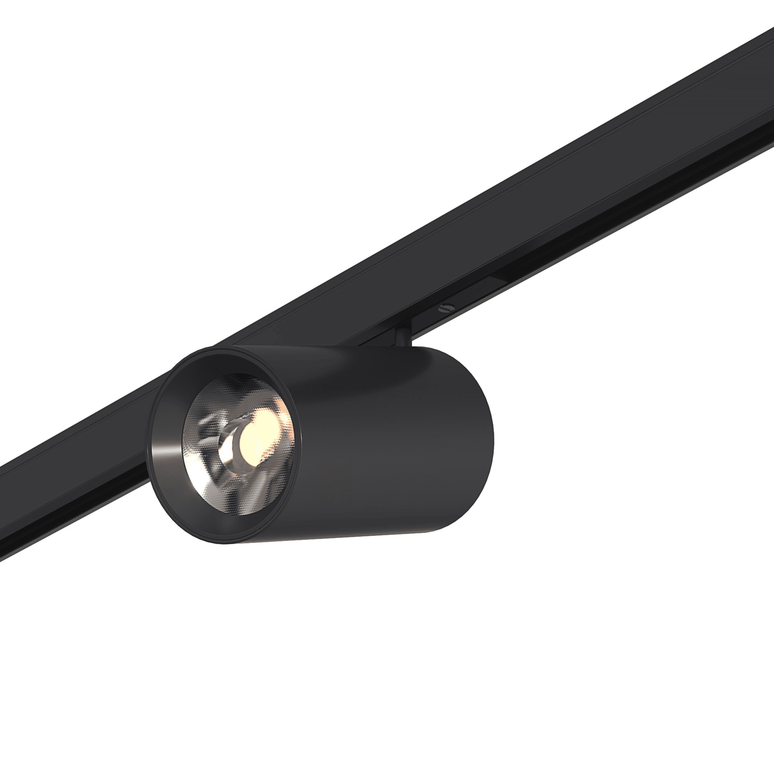 ST LUCE ST671.446.05 Магнитный трековый светильник Черный LED 1*5W 4000K 340Lm Ra>90 36° IP20 D35xH58 24V