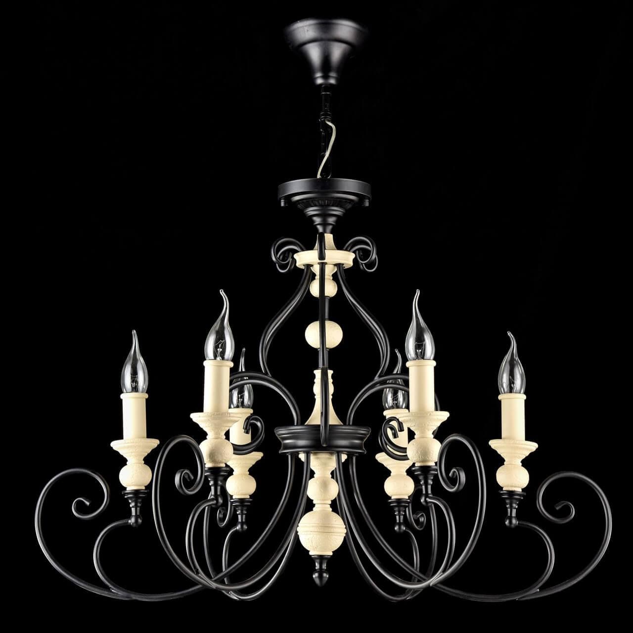 Maytoni House Karina Черный Люстра 6xE14 60W H631-PL-06-B — миниатюра 10