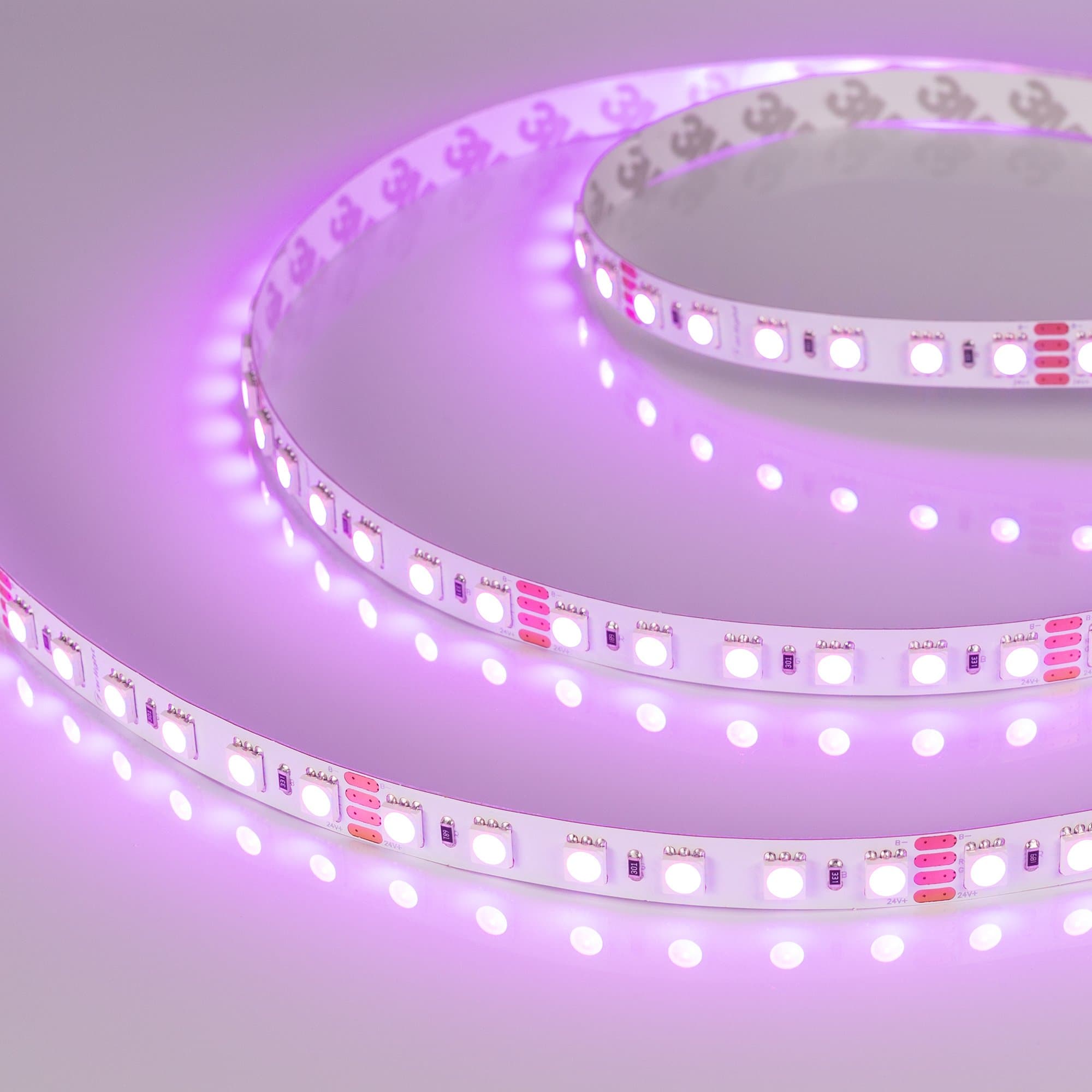 Arlight Светодиодная лента RT-B84-10mm 24V RGB (21 W/m, IP20, 5060, 5m) (Открытый) 021475(2) — миниатюра 7