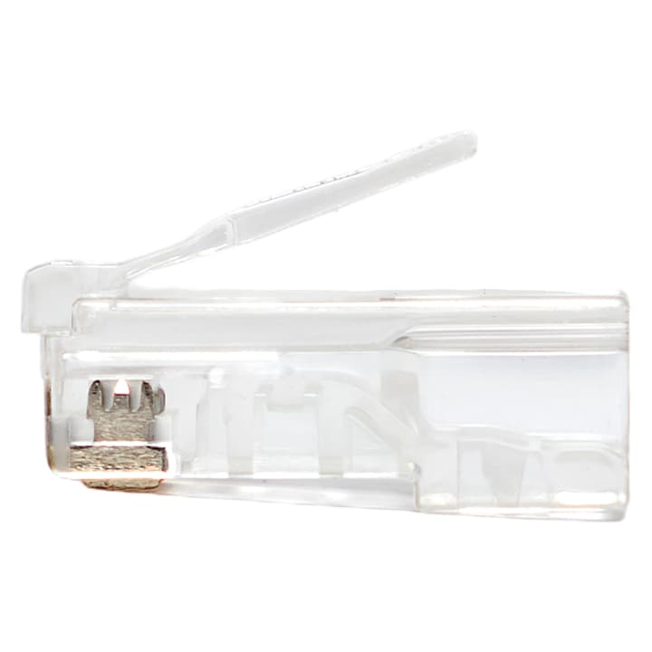 EKF Коннектор RJ-45 TERACOM неэкранированный 8P8C Cat.5E универсальный (упак.50шт) — миниатюра 3