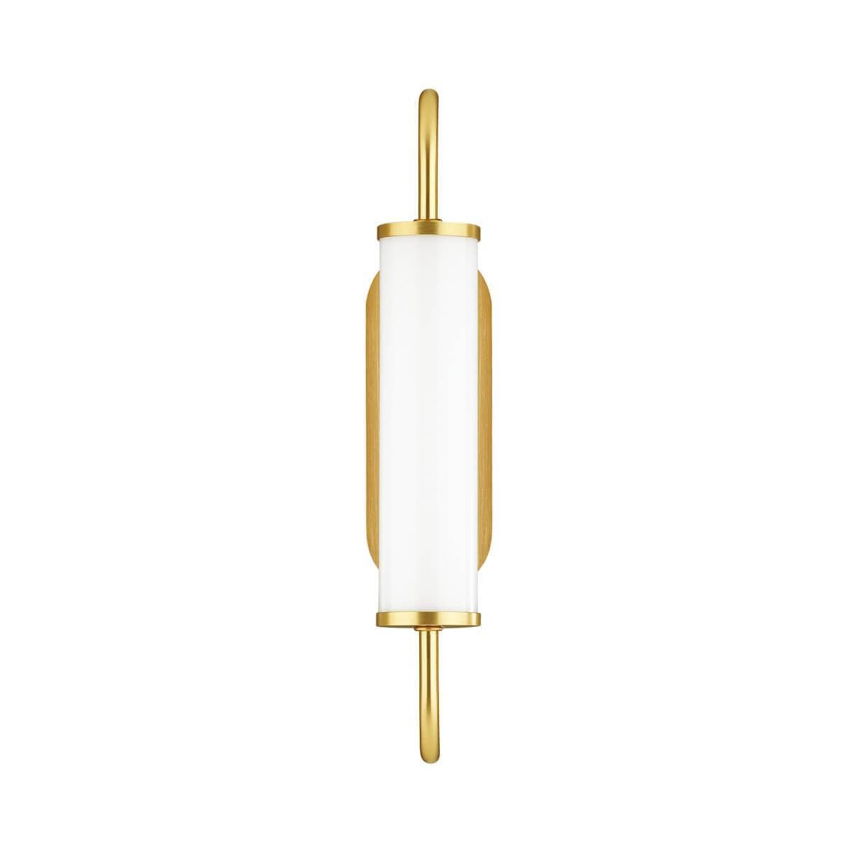 Odeon Light MODERN ODL21 507 белый/золотой Настенный светильник выключатель на базе LED 6W 480Лм 3000К PONTE 4270/6WL — миниатюра 1
