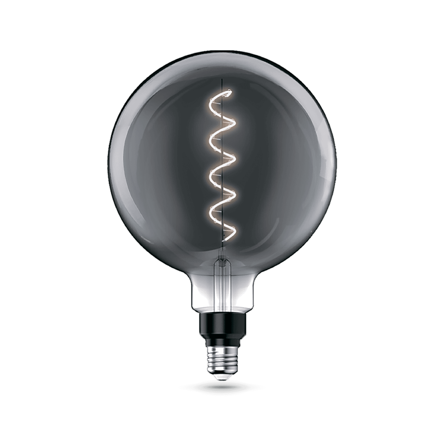 Gauss Лампа Filament G200 4.5W 100lm 1800К Е27 gray flexible LED 154802005 — миниатюра 2