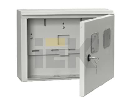 IEK TITAN Корпус металлический ЩУ 1/2-0 (310х420х150мм) У1 IP54 — миниатюра 2