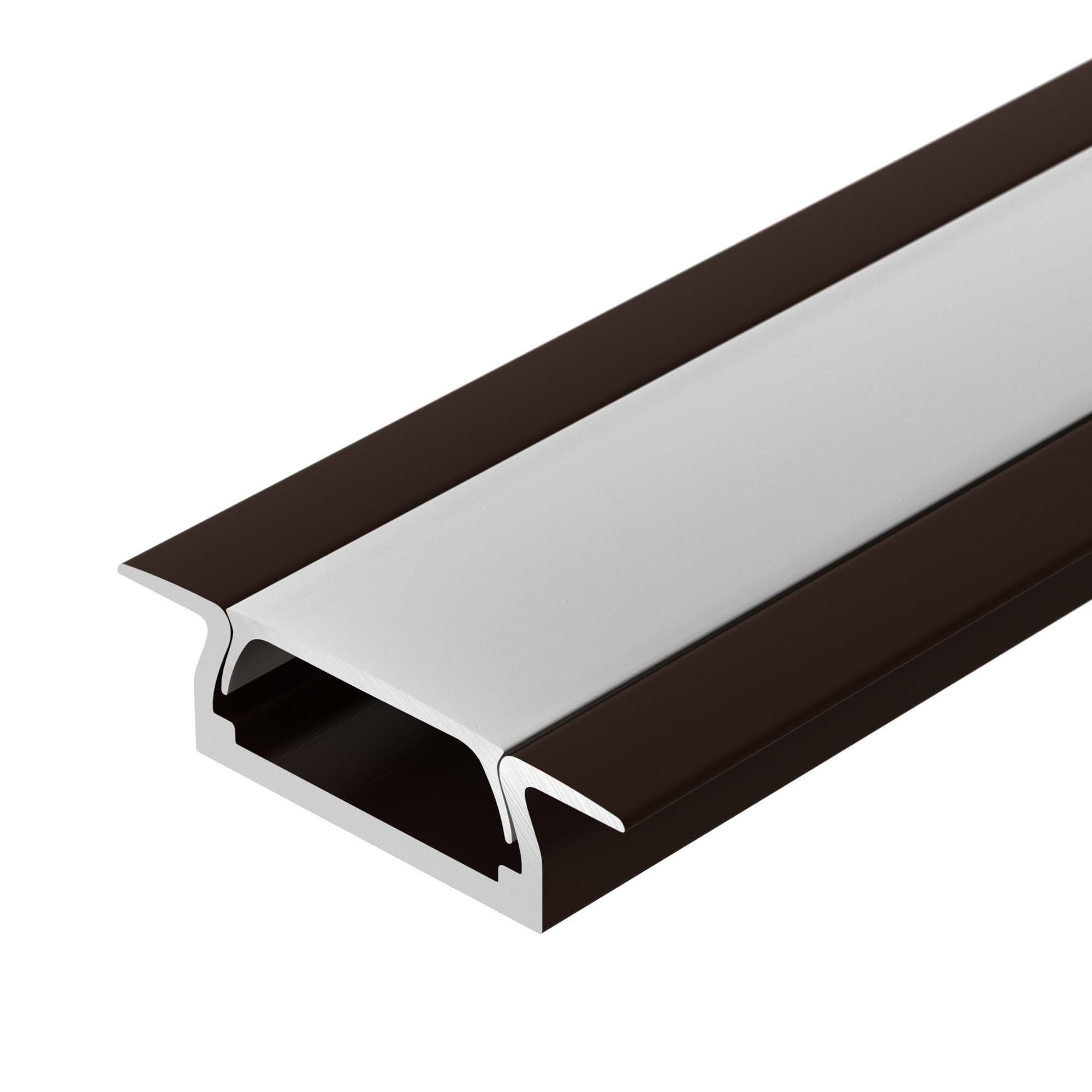 Arlight Профиль MIC-F-2000 ANOD Brown Deep (Алюминий) 017655