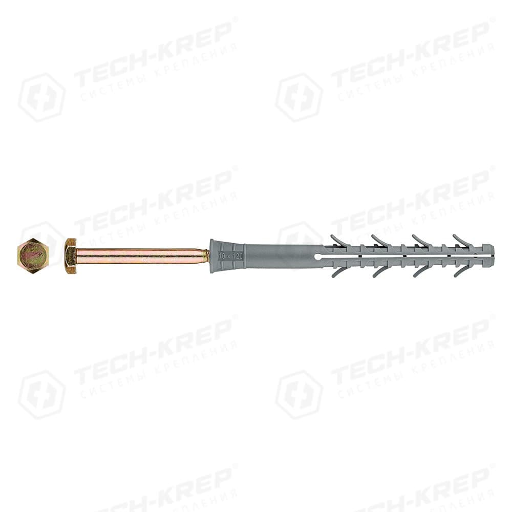 Tech-Krep Фасадный дюбель TSX 10х115(120)  (6 шт)- пакет 127601
