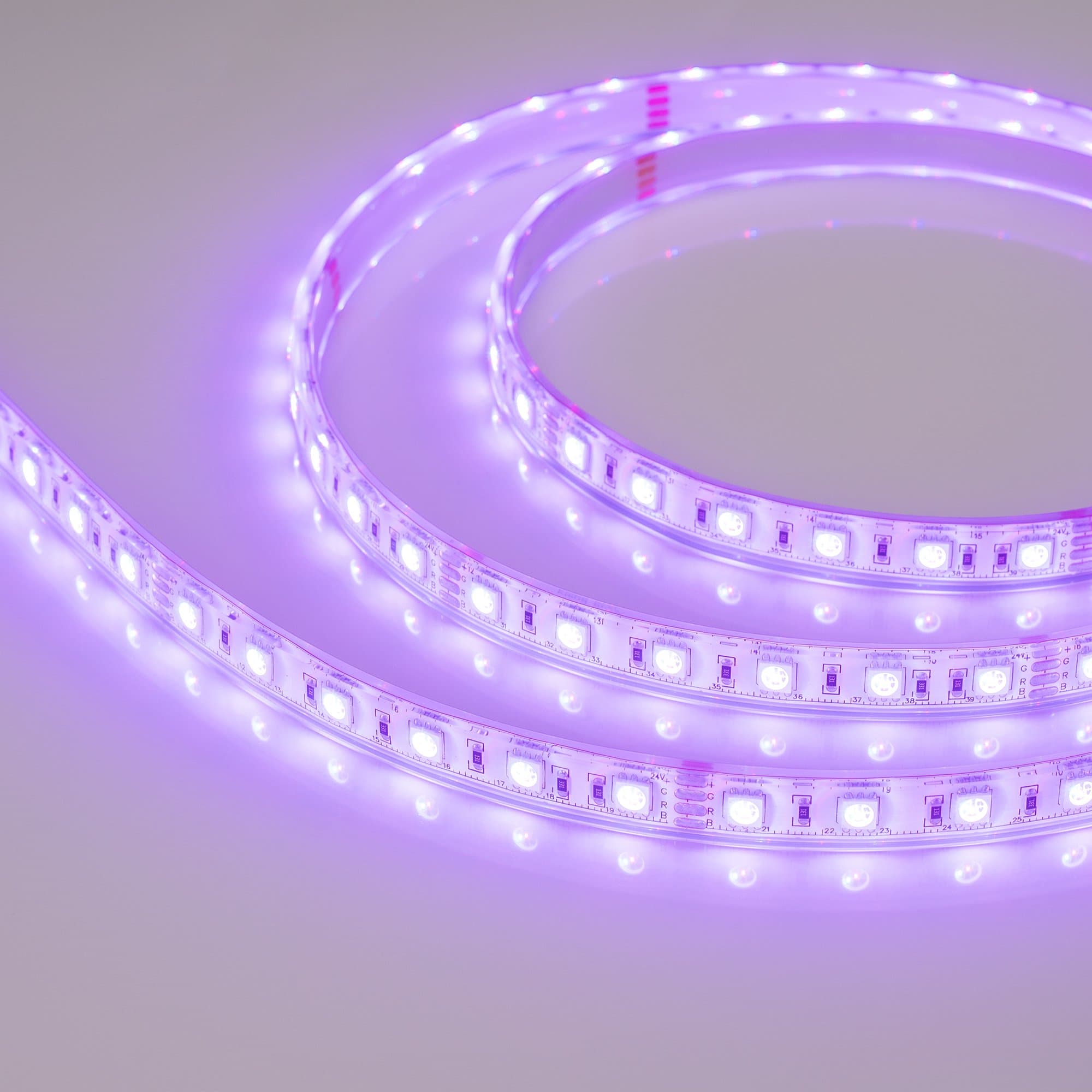 Arlight Светодиодная лента герметичная RTW-PU-B60-12.5mm 24V RGB (14.4 W/m, IP68, 5060, 5m) (-) 029515(2) — миниатюра 6