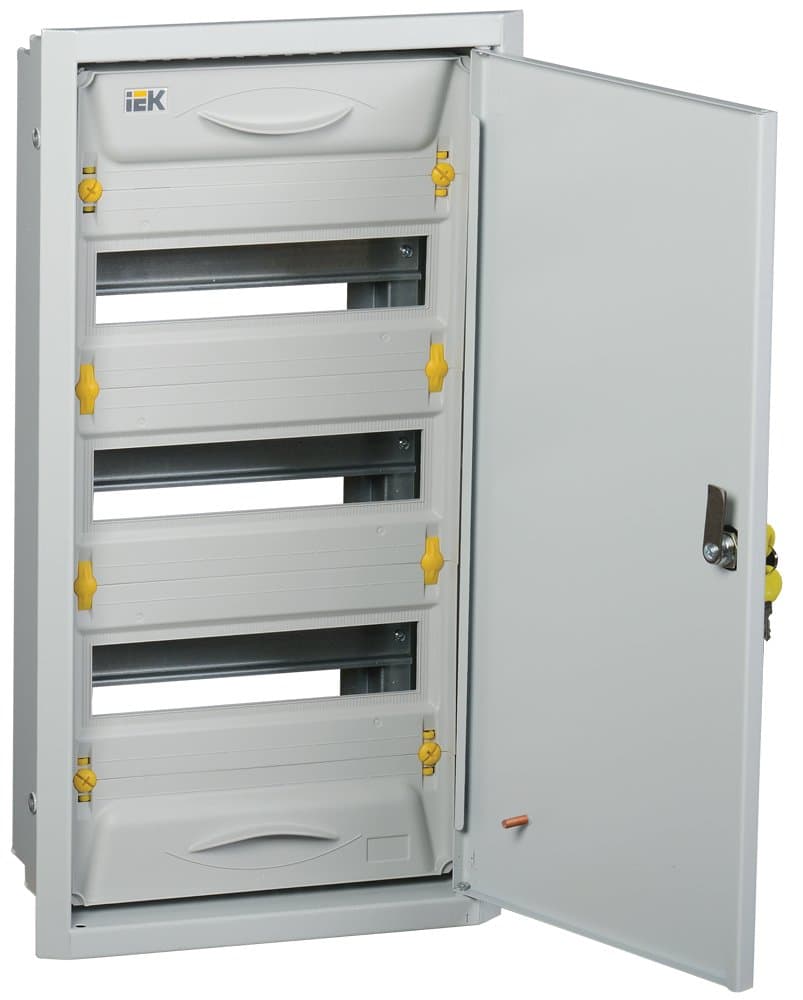 IEK Корпус металлический ЩРв-36з-1 36 IP31 UNIVERSAL MKM12-V-36-31-Z-U