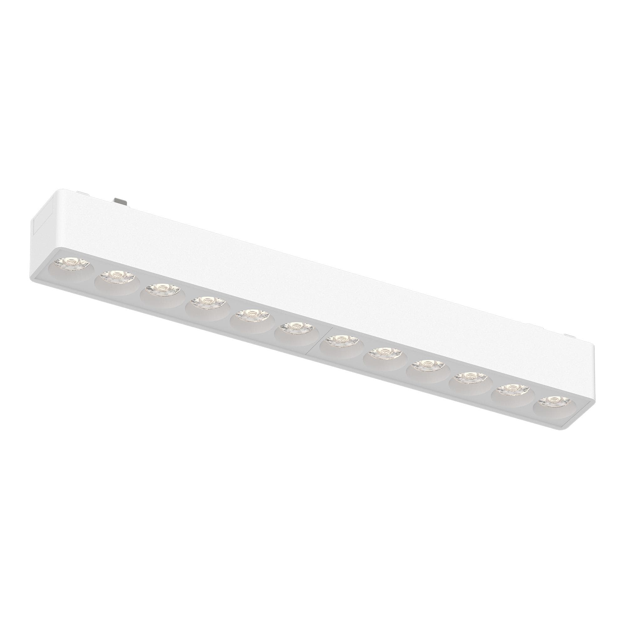 ST LUCE ST673.536.12 Магнитный трековый светильник Белый LED 1*12W 3000K 710Lm Ra>90 36° IP20 L230xW26xH24 48V