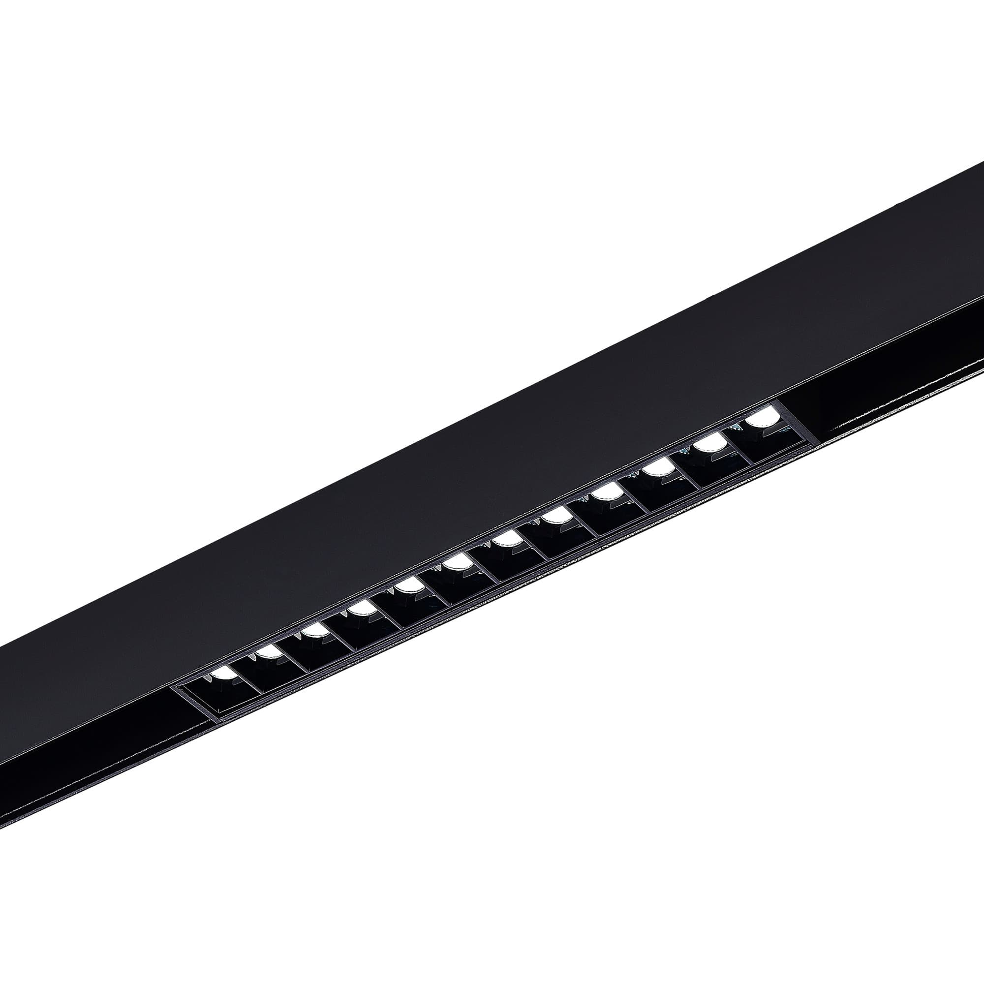 ST LUCE ST371.406.12 Магнитный трековый светильник SMART Черный LED 1*12W 2700K-6500K 1 080Lm Ra90 36° IP20 L270xW22xH25 48V