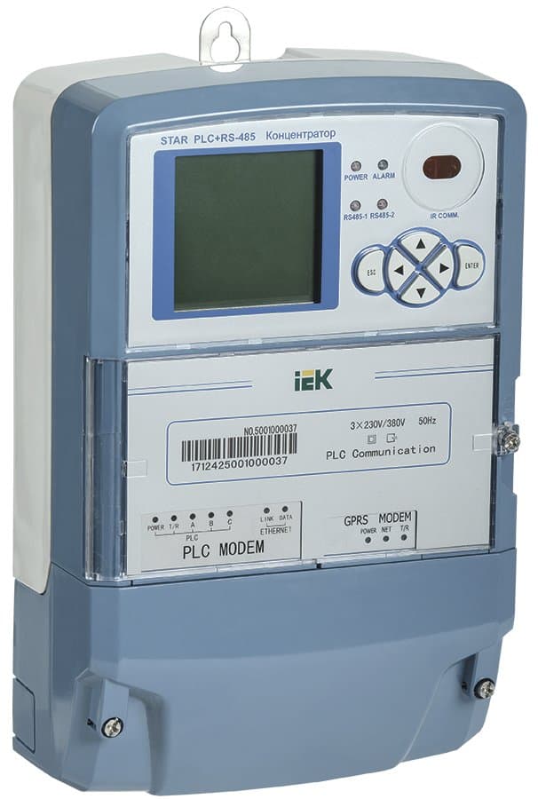 IEK Концентратор STAR PLC+RS-485 UZ CME-1C8-PLC-R-UZ