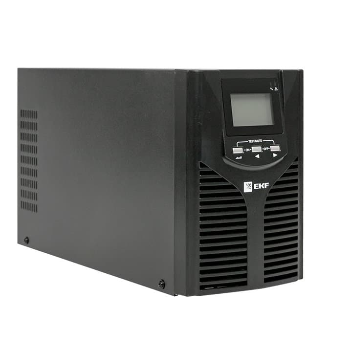 EKF Источник Бесперебойного Питания двойного преобразования E-Power SW900Pro-T 1000 ВА PROxima напольный,напольный, без АКБ — миниатюра 2