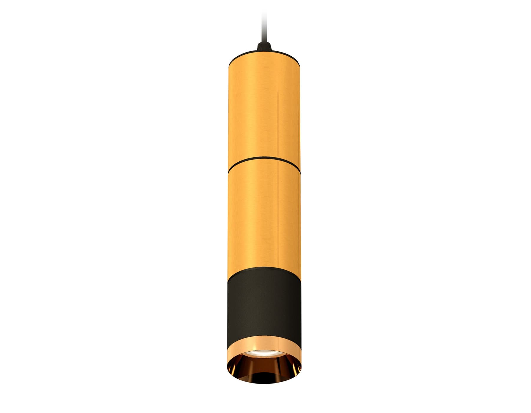 Ambrella Комплект подвесного светильника XP6302020 PYG/SBK золото желтое полированное/черный песок MR16 GU5.3 (A2302, C6327, A2061, C6327, A2061, C630