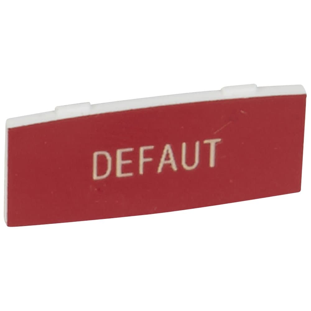 Legrand Osmoz вставк. узкая алюм. "DEFAUT" надпись 024340