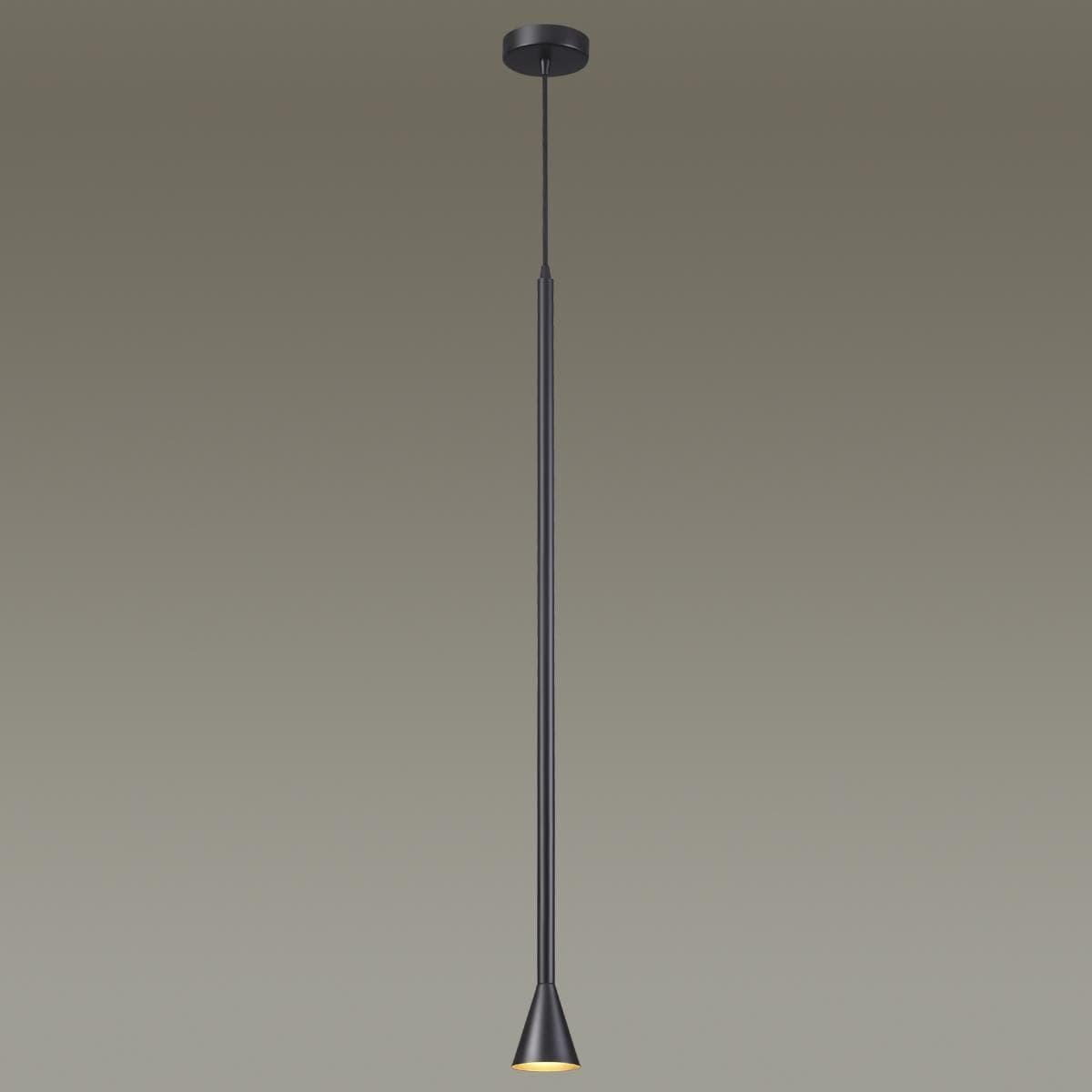 Odeon Light 3884/1B ODL20 213 черный/металл Подвесной светильник GU10 50W 220V PIPA — миниатюра 2