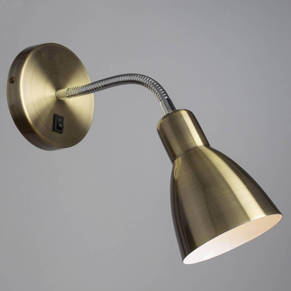 Arte Lamp Dorm Бронза Бра 40W E14 A1408AP-1AB — миниатюра 2