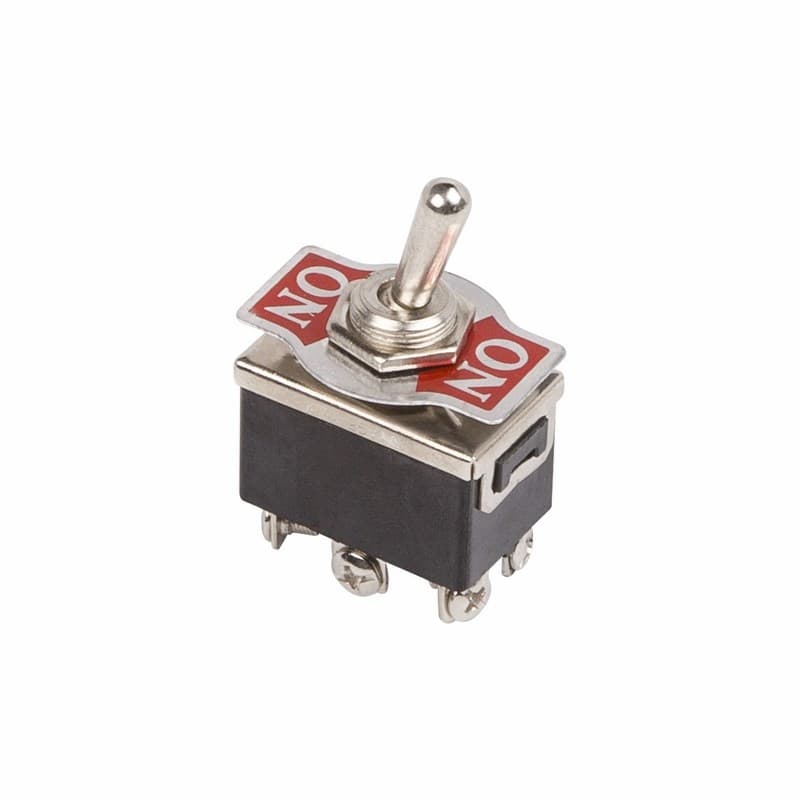 Тумблер 250V 10А (6c) ON-(ON) двухполюсный Rexant 36-4170