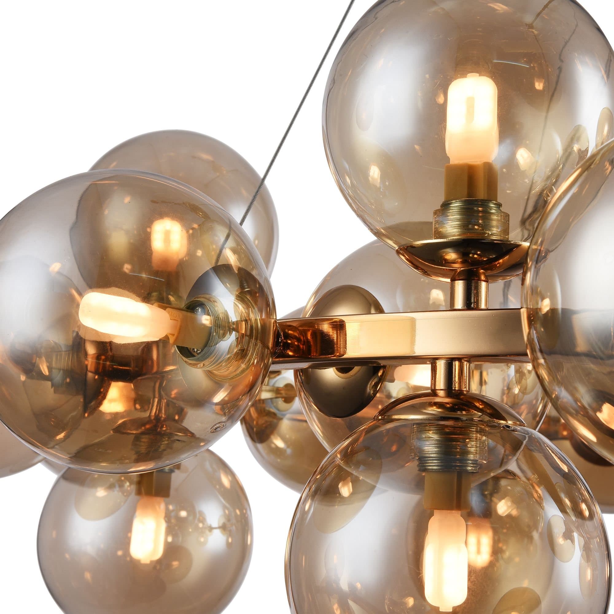 Maytoni Modern Dallas Золото Подвес 25xG9 28W MOD548PL-25G — миниатюра 8