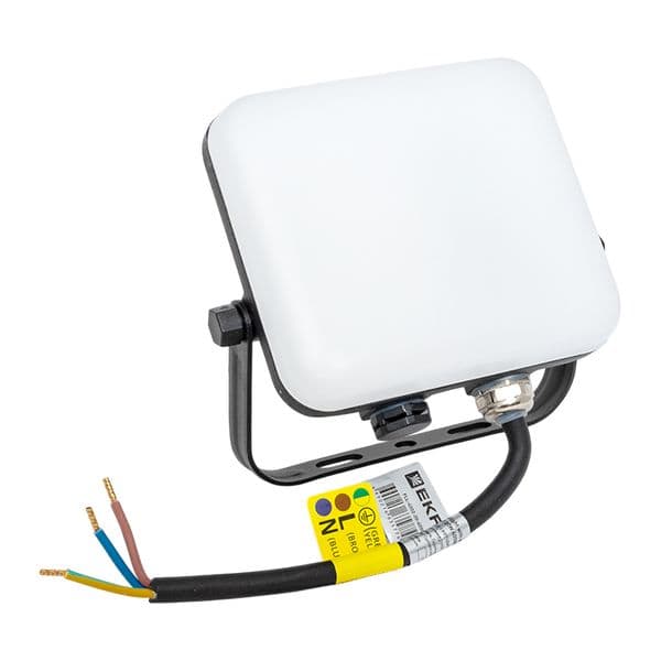 EKF Прожектор светодиодный СДО-4002 20Вт 4000К IP65 с равномерной засветкой LUMA