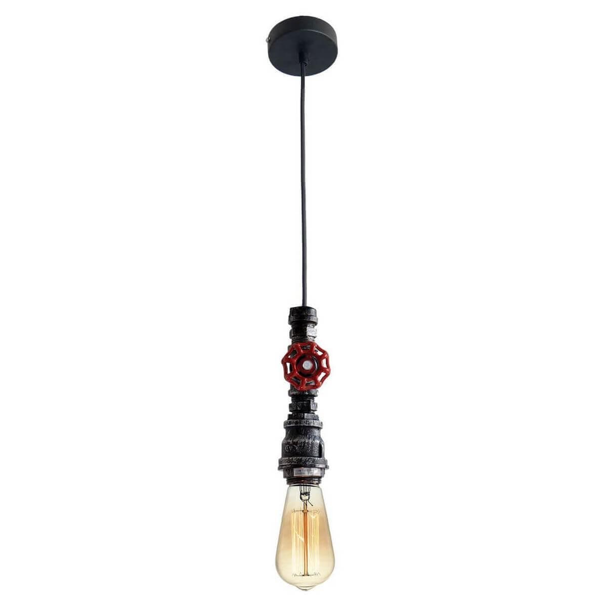 Lussole LOFT Металл Серый /  Без плафона Подвес E27 60W LSP-9692 — миниатюра 1