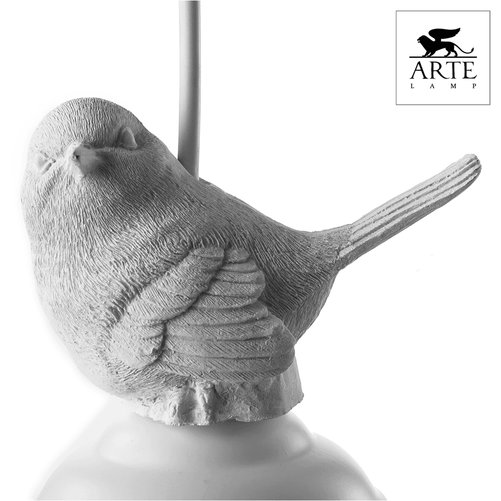 Arte Lamp Frescura Белый/Прозрачный Светильник подвесной 1x40W 1xE27 A8029SP-1WH — миниатюра 3
