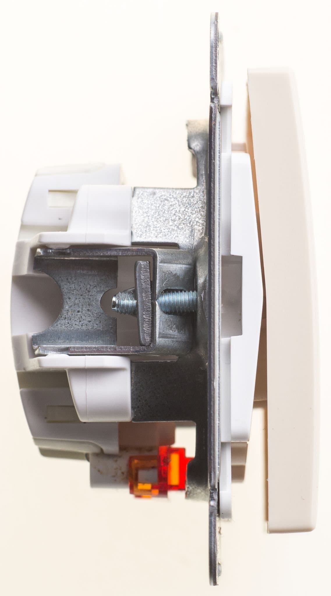 Systeme Electric Wessen 59 Беж Переключатель 1-клавишный с подсветкой 10АХ — миниатюра 3
